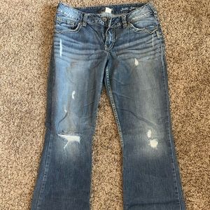 Distressed Suki - Silver Brand Jeans